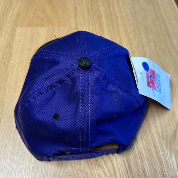 NWT Vintage 1990s Phoenix Suns Snapback Hat Purple And Black Nike - Picture 4 of 6